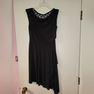 Elegant Black Sleeveless Dress